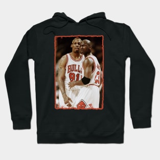 classic jordan & rodman the winner Hoodie